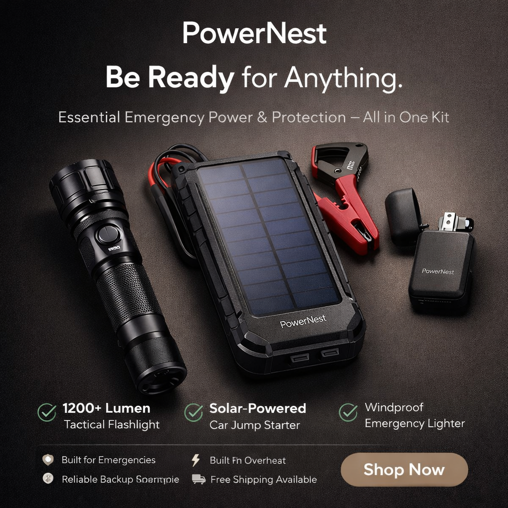 PowerNest™ Safety & Emergency Power Kit