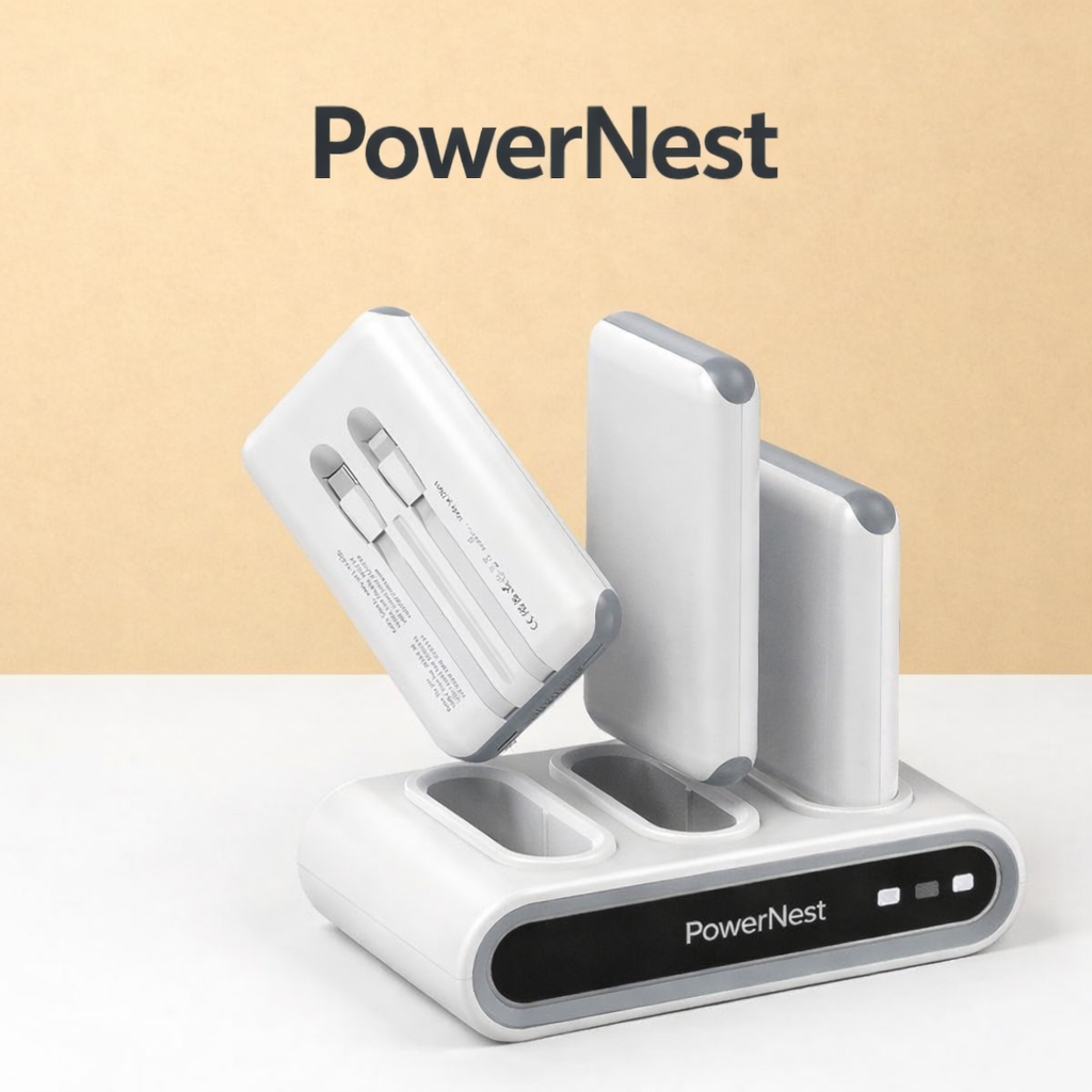 PowerNest™ Family Power Hub — 3-Pack